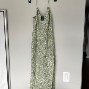 Abercrombie Green Keyhole Dress